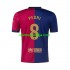 Camisola FC Barcelona PEDRI 8 Homem Equipamento Primeiro 2024-2025 Manga Curta